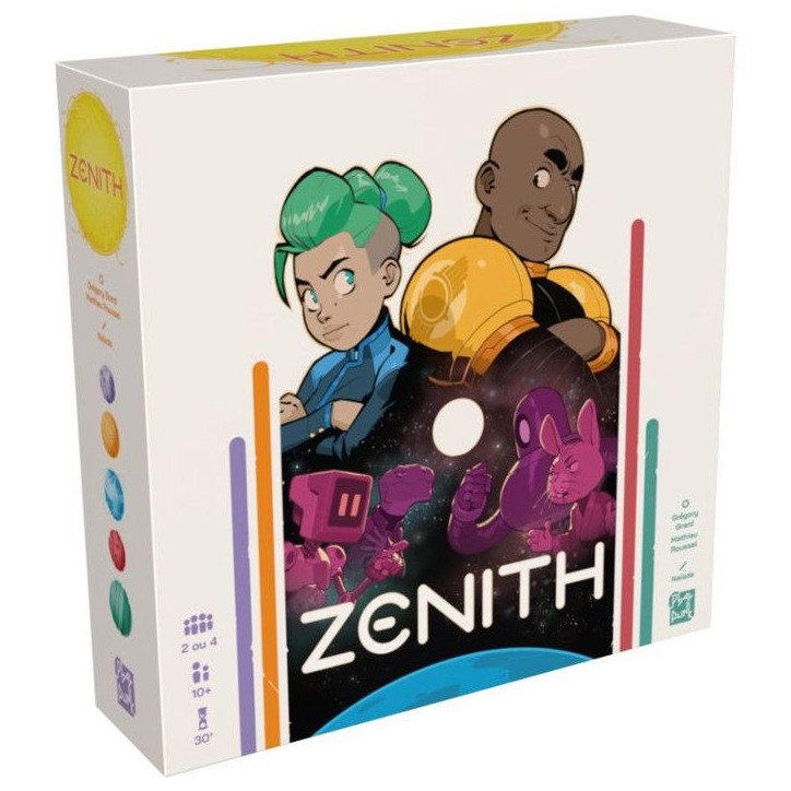 Playpunk Jeu de société stratégie - Zénith - Conquête planétaire - 2 à 4 joueurs - Dès 10 ans - Version française - tir Playpunk Jeu de société stratégie - Zénith - Conquête planétaire - 2 à 4 joueurs - Dès 10 ans - Version française - tir