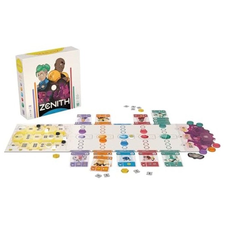 Playpunk Jeu de société stratégie - Zénith - Conquête planétaire - 2 à 4 joueurs - Dès 10 ans - Version française - tir Playpunk Jeu de société stratégie - Zénith - Conquête planétaire - 2 à 4 joueurs - Dès 10 ans - Version française - tir