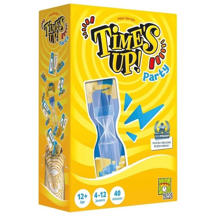 ZYGOMATIC – Time’s Up Party – jeu d’ambiance et devinettes – dès 12 ans – 4 à 12 joueurs – 40 minutes – en fra ZYGOMATIC – Time’s Up Party – jeu d’ambiance et devinettes – dès 12 ans – 4 à 12 joueurs – 40 minutes – en fra