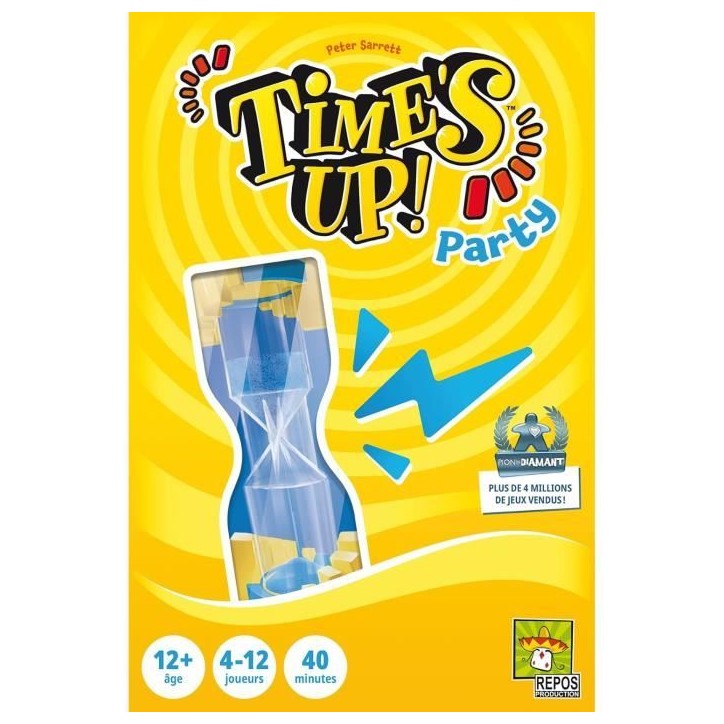 ZYGOMATIC – Time’s Up Party – jeu d’ambiance et devinettes – dès 12 ans – 4 à 12 joueurs – 40 minutes – en fra ZYGOMATIC – Time’s Up Party – jeu d’ambiance et devinettes – dès 12 ans – 4 à 12 joueurs – 40 minutes – en fra