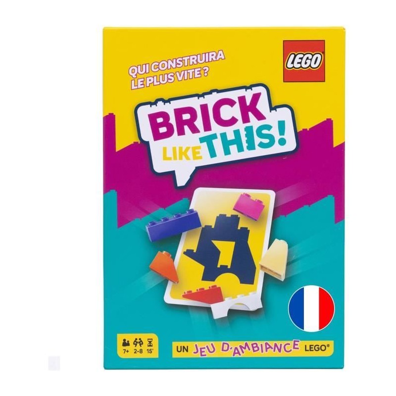 DOTTED GAMES Jeu de société Brick Like This - Coopération - LEGO®