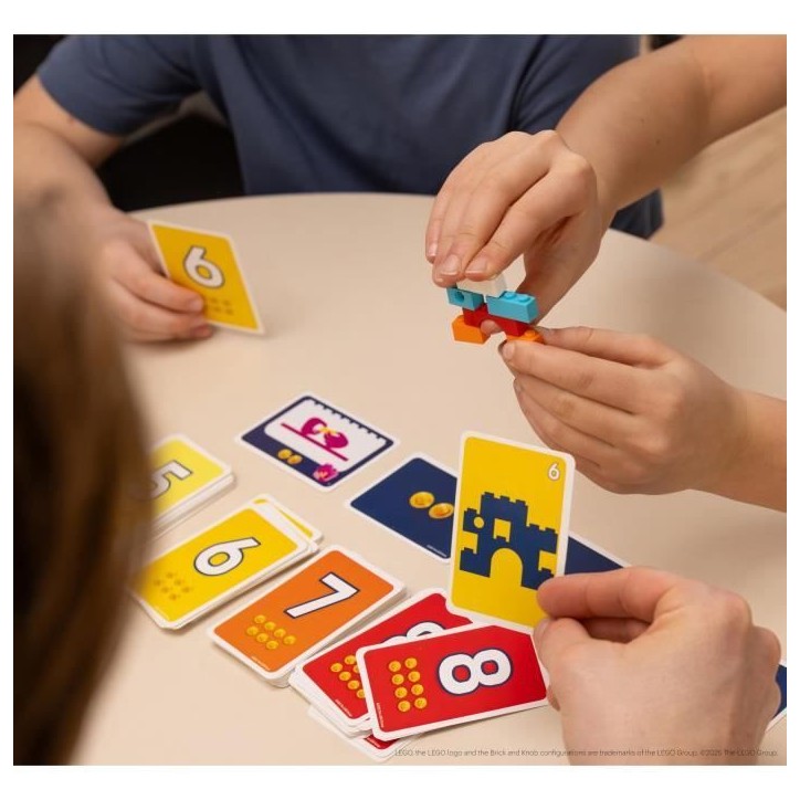 DOTTED GAMES Jeu de société Brick Like This - Coopération - LEGO® - Dès 8 ans - 2 à 8 joueurs - 15 minutes