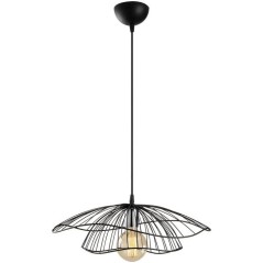 Suspension lustre D BY M.RED Black - Métal noir - Décoration design