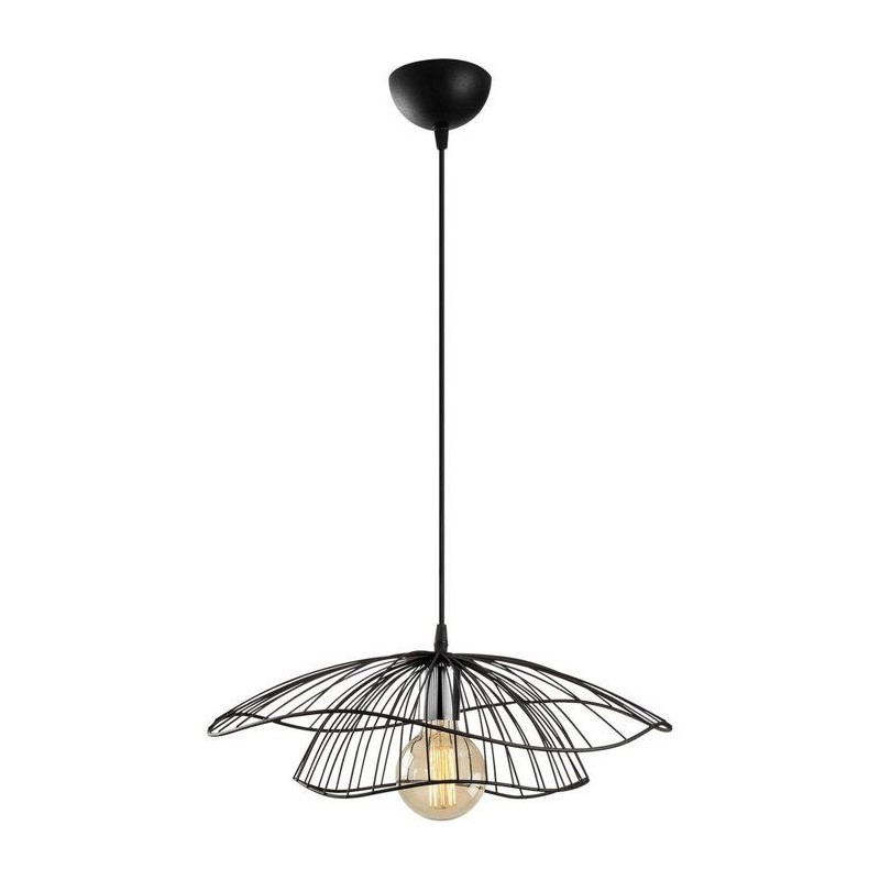 Suspension lustre D BY M.RED Black - Métal noir - Décoration design