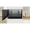 Micro-ondes simple encastrable - BOSCH SER8 - BFL7221B1 - Noir - 21 L