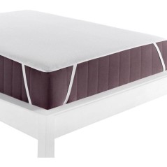 Protège-matelas - Mansion - Pour lit 1 personne - 90 x 200 cm - 100 %