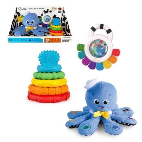 BABY EINSTEIN, Coffret cadeau de naissance, bapteme, communion, babyshower, Opus le poulpe