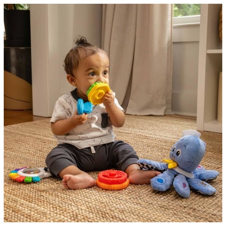 BABY EINSTEIN, Coffret cadeau de naissance, bapteme, communion, babyshower, Opus le poulpe