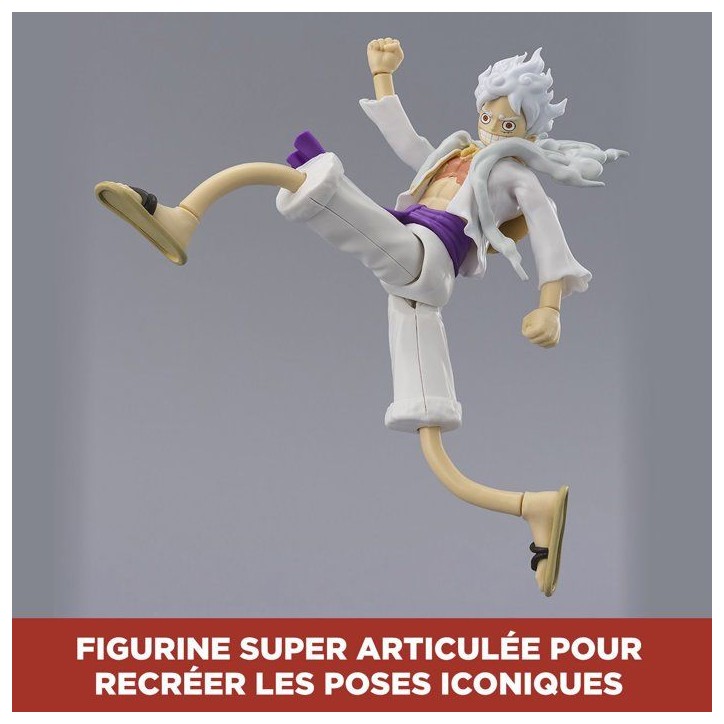 Figurine One Piece - BANDAI - Anime Heroes - 37054 - Luffy Gear 5 - 17 cm Figurine One Piece - BANDAI - Anime Heroes - 37054 - Luffy Gear 5 - 17 cm