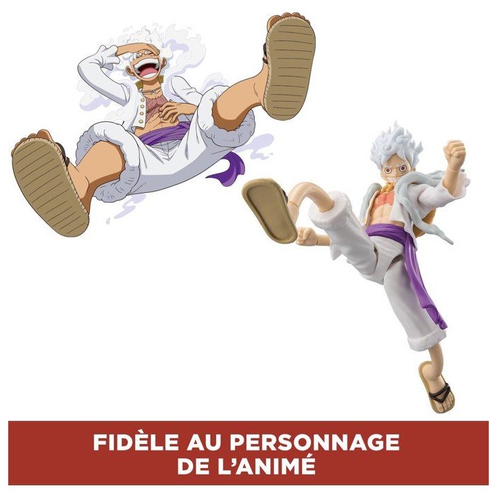 Figurine One Piece - BANDAI - Anime Heroes - 37054 - Luffy Gear 5 - 17 cm Figurine One Piece - BANDAI - Anime Heroes - 37054 - Luffy Gear 5 - 17 cm