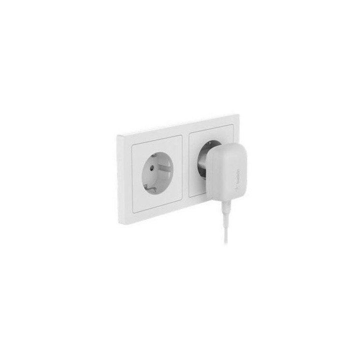 Chargeur secteur - BELKIN - USB-C - 20W - Blanc