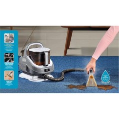 Shampouineuse multi-surfaces 3 en 1 - BLACK & DECKER - BHSC1350CHS-QS