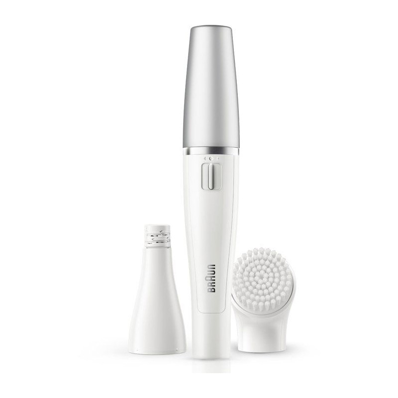 Épilateur visage 2-en-1 - BRAUN - Face SE810 - Wet & Dry - Brosse net