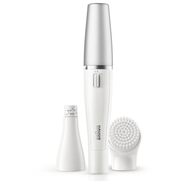 Épilateur visage 2-en-1 - BRAUN - Face SE810 - Wet & Dry - Brosse nettoyante - Précision Épilateur visage 2-en-1 - BRAUN - Face SE810 - Wet & Dry - Brosse nettoyante - Précision