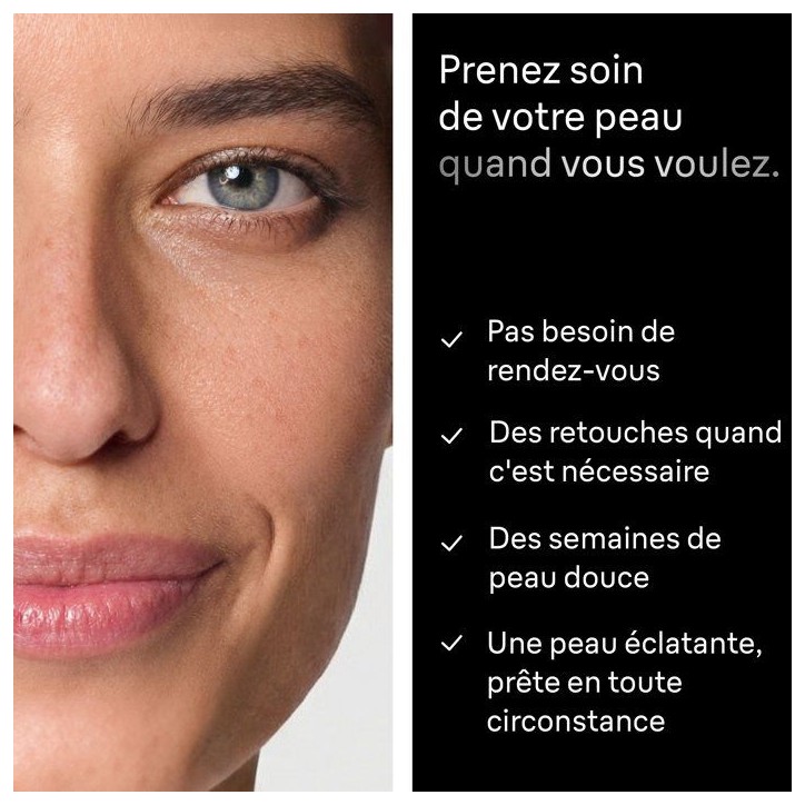 Épilateur visage 2-en-1 - BRAUN - Face SE810 - Wet & Dry - Brosse nettoyante - Précision Épilateur visage 2-en-1 - BRAUN - Face SE810 - Wet & Dry - Brosse nettoyante - Précision