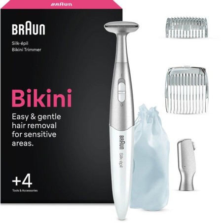 Tondeuse maillot - BRAUN - FG1100 - Compacte - Lames sécurisées - Zones sensibles