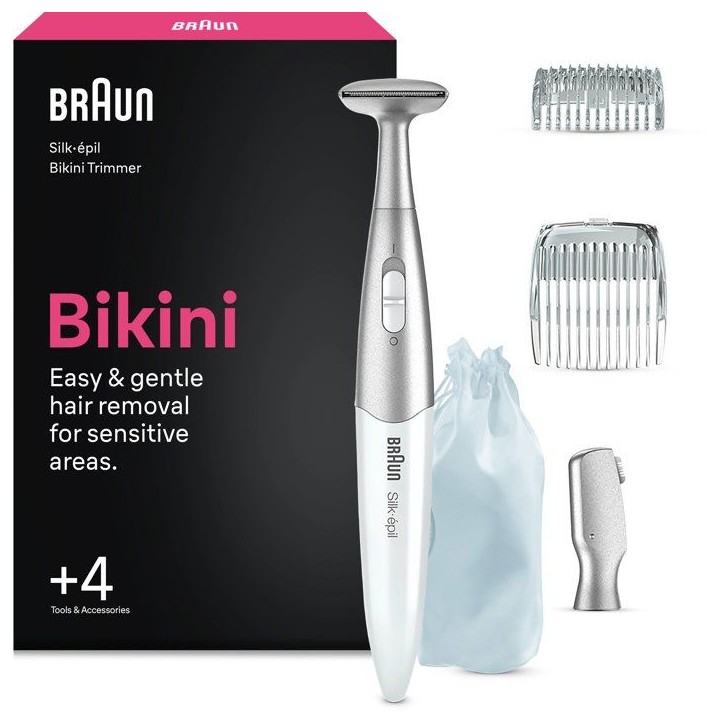 Tondeuse maillot - BRAUN - FG1100 - Compacte - Lames sécurisées - Zones sensibles Tondeuse maillot - BRAUN - FG1100 - Compacte - Lames sécurisées - Zones sensibles