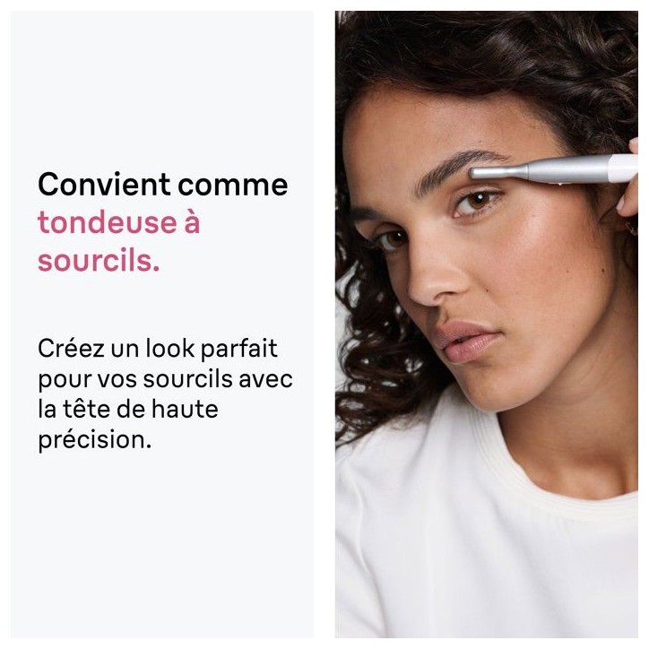 Tondeuse maillot - BRAUN - FG1100 - Compacte - Lames sécurisées - Zones sensibles Tondeuse maillot - BRAUN - FG1100 - Compacte - Lames sécurisées - Zones sensibles