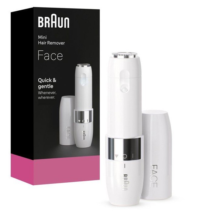 Rasoir visage femme - BRAUN - FS1000 - Compact - Précis - Nomade