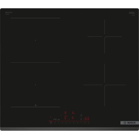 Table induction 60cm - BOSCH SER6 - PVS63KHC1E Noir - 4-foyers - Home