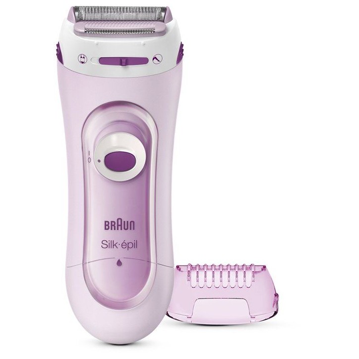 Rasoir électrique femme - BRAUN - LS5100 - Sans fil - Tête arrondie - Zones sensibles Rasoir électrique femme - BRAUN - LS5100 - Sans fil - Tête arrondie - Zones sensibles