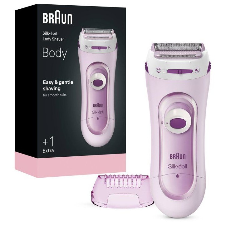 Rasoir électrique femme - BRAUN - LS5100 - Sans fil - Tête arrondie - Zones sensibles Rasoir électrique femme - BRAUN - LS5100 - Sans fil - Tête arrondie - Zones sensibles