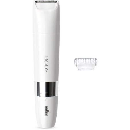 Mini tondeuse corps - BRAUN - BS1000 - Compacte - Précise - Zones sen