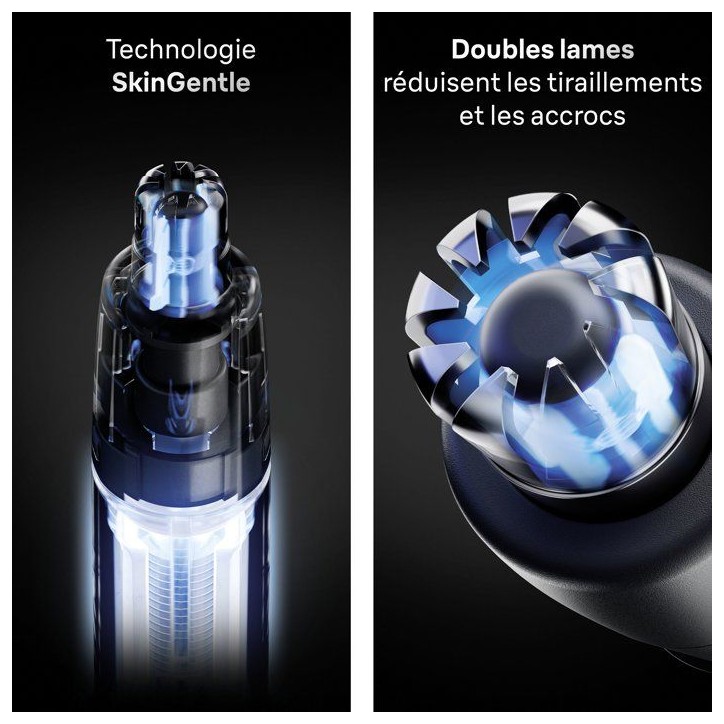 Tondeuse nez et oreilles - BRAUN - EN20 - Technologie SkinGentle - Lames lavables - Ergonomique Tondeuse nez et oreilles - BRAUN - EN20 - Technologie SkinGentle - Lames lavables - Ergonomique