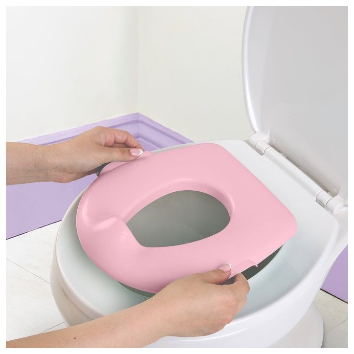 DISNEY BABY - MINNIE- Mini toilette avec réducteur de lunette de toilette inclus, 2 en 1, MySize, Pot amovible facile à nettoy DISNEY BABY - MINNIE- Mini toilette avec réducteur de lunette de toilette inclus, 2 en 1, MySize, Pot amovible facile à nettoy
