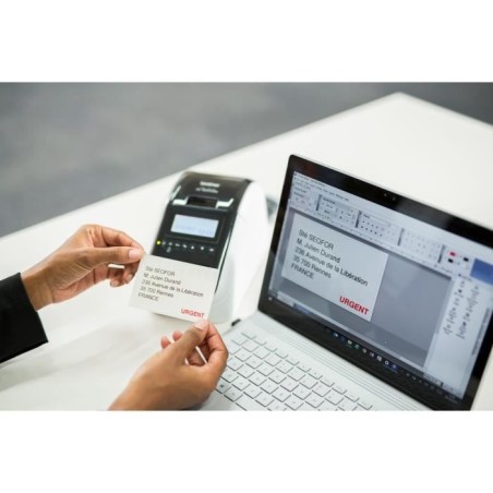 Imprimante d'étiquettes - BROTHER - QL-820NWBc - Professionnelle - Co