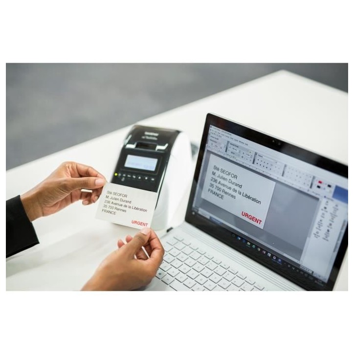 Imprimante d'étiquettes - BROTHER - QL-820NWBc - Professionnelle - Connectable Imprimante d'étiquettes - BROTHER - QL-820NWBc - Professionnelle - Connectable