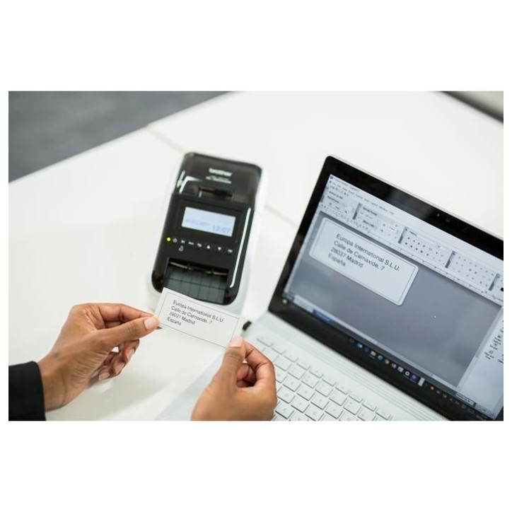 Imprimante d'étiquettes - BROTHER - QL-820NWBc - Professionnelle - Connectable Imprimante d'étiquettes - BROTHER - QL-820NWBc - Professionnelle - Connectable