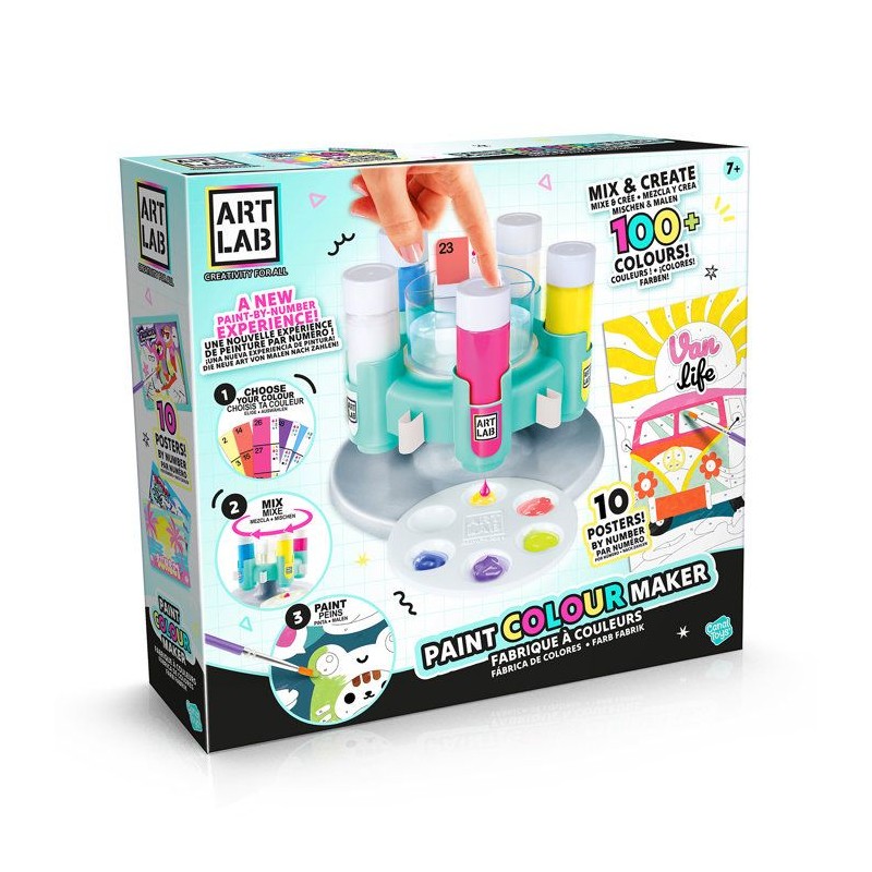 Studio de peinture par numéro