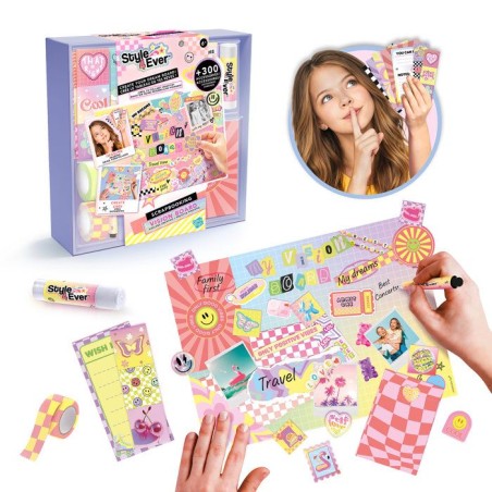 Scrapbooking vision board