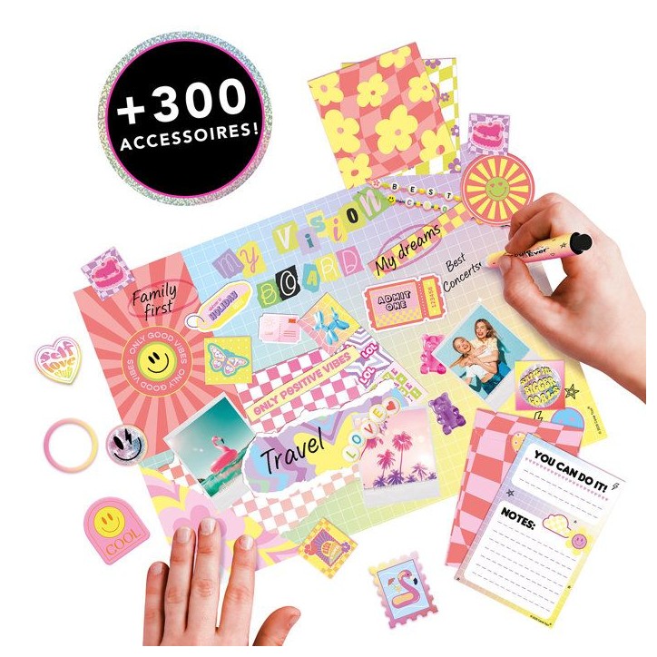 Scrapbooking vision board