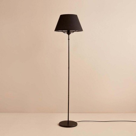 Lampadaire D BY M.RED Black - Métal - Design moderne - Eclairage int
