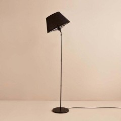 Lampadaire D BY M.RED Black - Métal - Design moderne - Eclairage intérieur