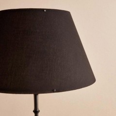 Lampadaire D BY M.RED Black - Métal - Design moderne - Eclairage int