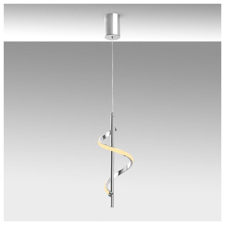 Suspension lustre D BY M.RED Chrome - Métal chromé - Design moderne - Finition brillante Suspension lustre D BY M.RED Chrome - Métal chromé - Design moderne - Finition brillante