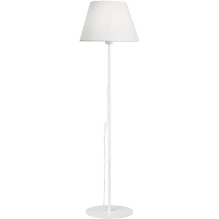 Lampadaire D BY M.RED White - Métal - Design épuré - Ambiance chale