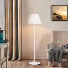 Lampadaire D BY M.RED White - Métal - Design épuré - Ambiance chaleureuse