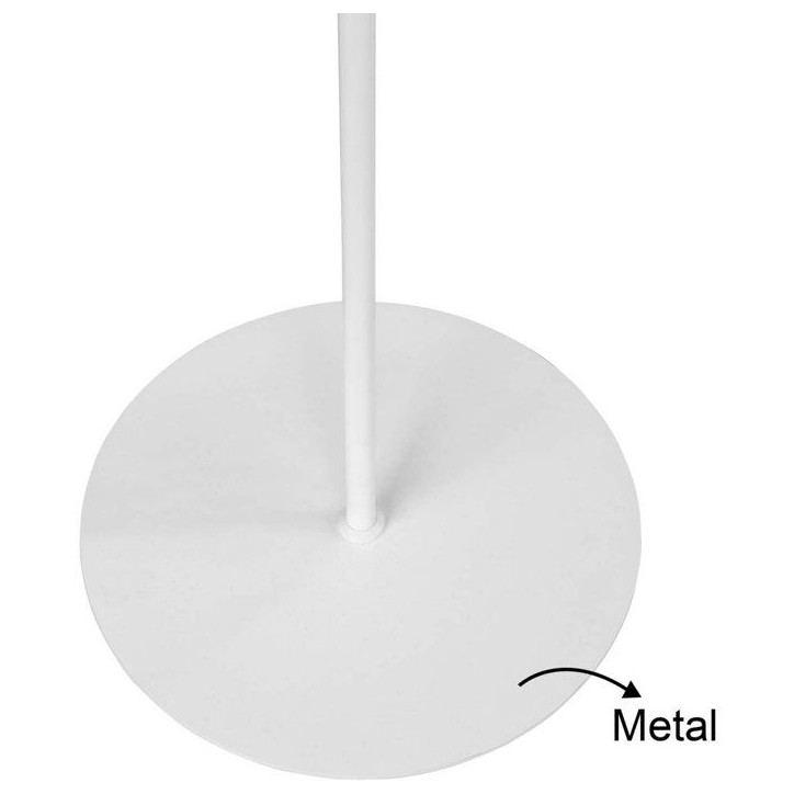 Lampadaire D BY M.RED White - Métal - Design épuré - Ambiance chaleureuse Lampadaire D BY M.RED White - Métal - Design épuré - Ambiance chaleureuse
