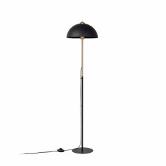 Lampadaire D BY M.RED Black - Métal - Abat-jour PVC - Design élégan