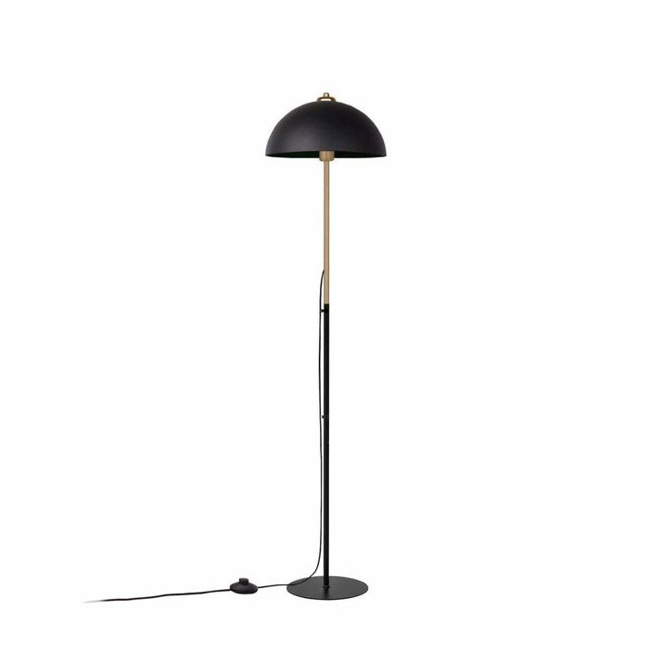 Lampadaire D BY M.RED Black - Métal - Abat-jour PVC - Design élégant Lampadaire D BY M.RED Black - Métal - Abat-jour PVC - Design élégant