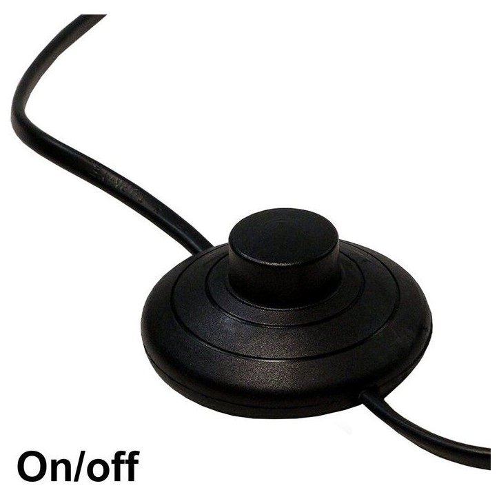 Lampadaire D BY M.RED Black - Métal - Abat-jour PVC - Design élégant Lampadaire D BY M.RED Black - Métal - Abat-jour PVC - Design élégant