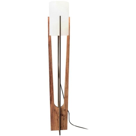 Lampadaire D BY M.RED Walnut - MDF - Papier kraft - Design moderne