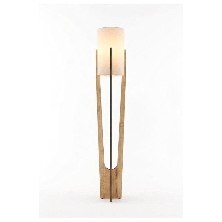 Lampadaire D BY M.RED Oak - MDF - Papier kraft - Eclairage décoratif Lampadaire D BY M.RED Oak - MDF - Papier kraft - Eclairage décoratif