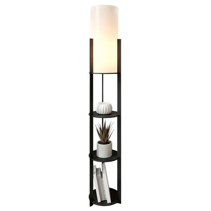 Lampadaire D BY M.RED Black - Métal - Structure 100% métal - Style contemporain Lampadaire D BY M.RED Black - Métal - Structure 100% métal - Style contemporain