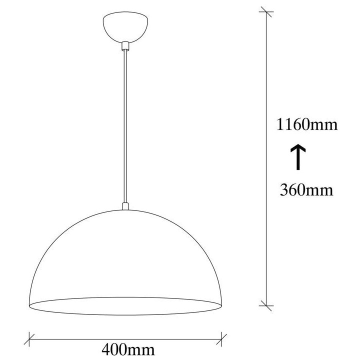 Suspension lustre D BY M.RED White Gold - Blanc et doré - Métal - Style moderne Suspension lustre D BY M.RED White Gold - Blanc et doré - Métal - Style moderne