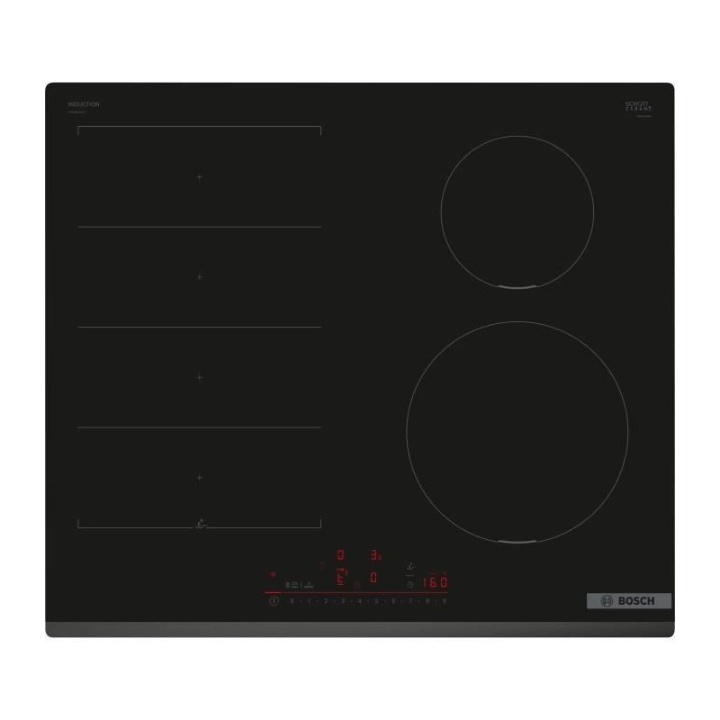 Table induction - BOSCH SERIE 6 PIX631HC1E - 4 foyers - 7400 W - Multi Table induction - BOSCH SERIE 6 PIX631HC1E - 4 foyers - 7400 W - Multi